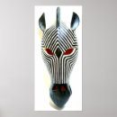 Search for african mask posters Black
