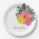 Search for hibiscus paper plates Modern