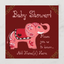 Search for henna baby shower invitations Elephant
