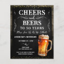 Search for rustic chalkboard invitations Cheers and beers