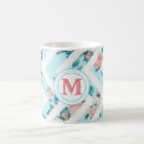 Search for chevron monogram mugs Pink
