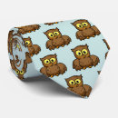 Search for owl illustration ties For him