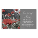 Search for poppy business cards Organic