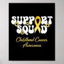 Search for cancer support posters Childhood cancer awareness