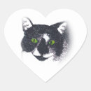 Search for black cat painting stickers Cute