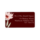 Search for dark pink wedding stickers Watercolor