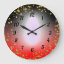 Search for party time clocks Red