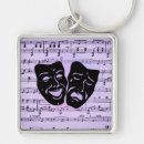 Search for musical theatre key rings Thespian