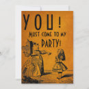 Search for come as you are party invitations Black