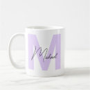 Search for block letter mugs Black and white