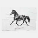 Search for equestrian tea towels Black