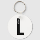 Search for bold name key rings Modern