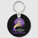 Search for purple ribbon key rings Alzheimer