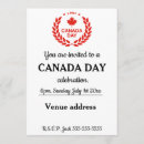 Search for canada day invitations July 1st