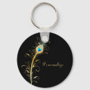 Search for gold peacock key rings Elegant