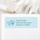 Search for narwhal return address labels Kawaii