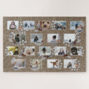 Search for rustic puzzles Family photo collage