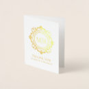 Search for real foil thank you cards Minimalist