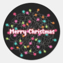 Search for glowing light stickers Merry christmas