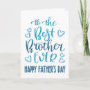 Search for brother fathers day cards Blue