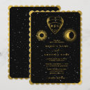Search for moon and stars wedding invitations Tarot
