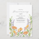 Search for housewarming invitations Floral