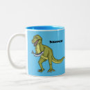 Search for funny dinosaur mugs Tyrannosaurus