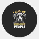 Search for hug a pug stickers Weimaraner