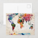 Search for world map postcards Atlas