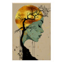 Search for woman silhouette posters Nature