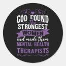Search for mental health therapist stickers Brain