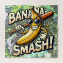 Search for banana puzzles Illustration