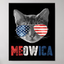 Search for cat flag posters July 4th