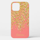 Search for coral gold iphone cases Girly