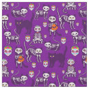 Search for purple cat fabric Halloween