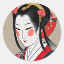 Search for japanese geisha stickers Asian