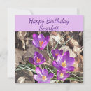 Search for purple crocus cards Botanical