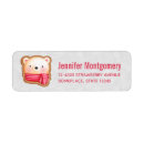 Search for red scarf return address labels Winter