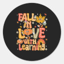 Search for learning stickers Fall in love