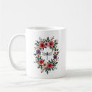 Search for dragonfly lovers mugs Flowers