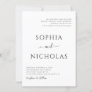 Search for plain wedding invitations Modern