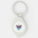 Search for low polygon key rings Rainbow