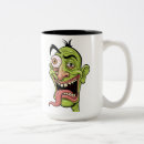 Search for cartoon zombie coffee mugs Funny