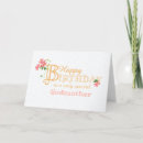 Search for godmother birthday cards Floral
