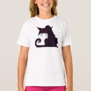 Search for cats kids tshirts Black cat