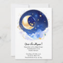 Search for constellations baby shower invitations Moon and stars