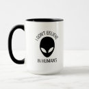 Search for extraterrestrial mugs Flying saucer