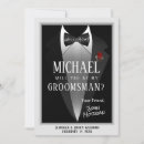 Search for groomsman bridesmaid cards Usher