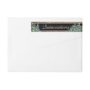 Search for snowy trees return address labels Vintage