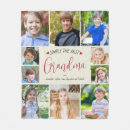 Search for 10 photo collage blankets Grandchildren